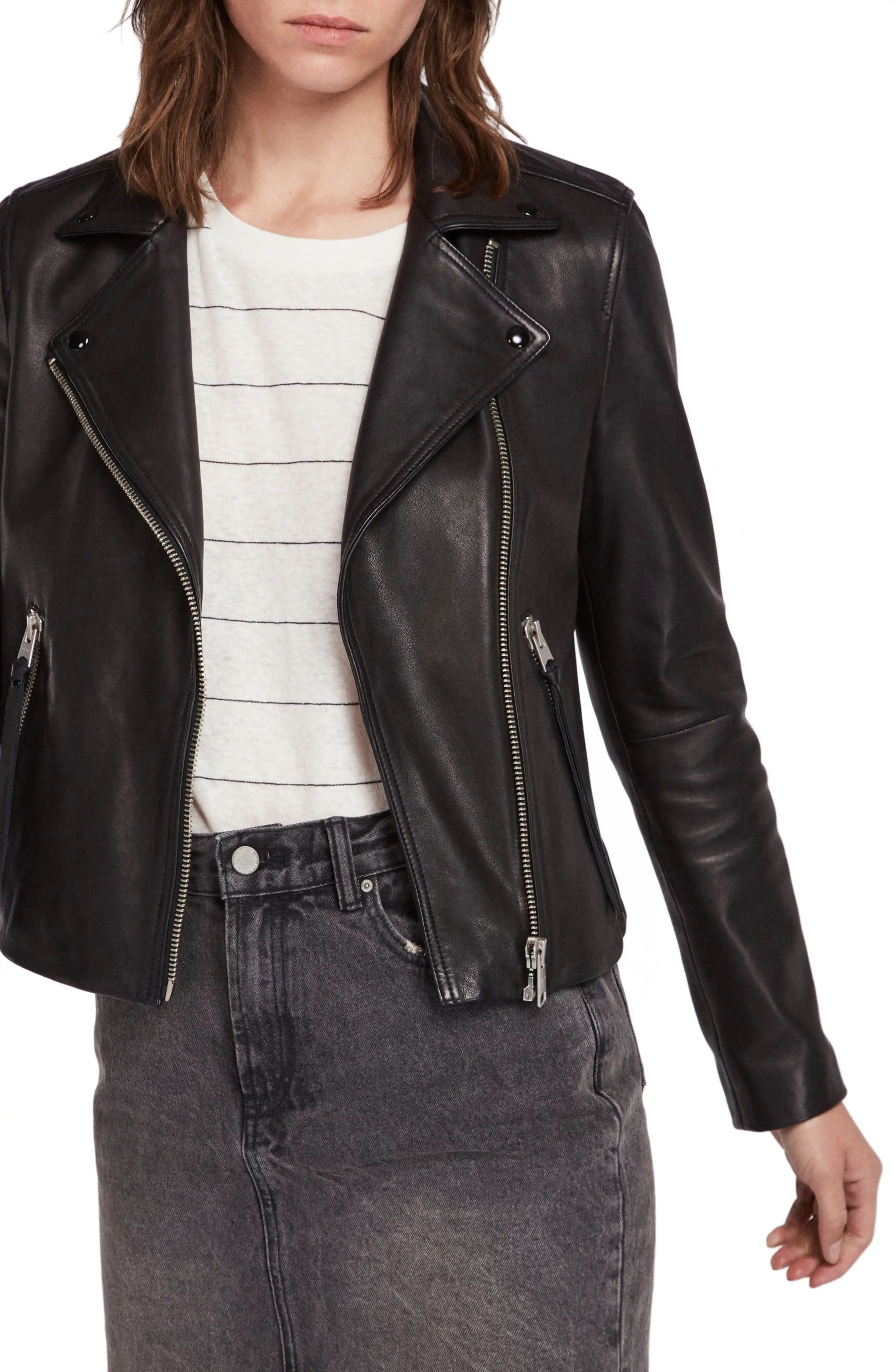 Dalby Leather Biker Jacket | Nordstrom