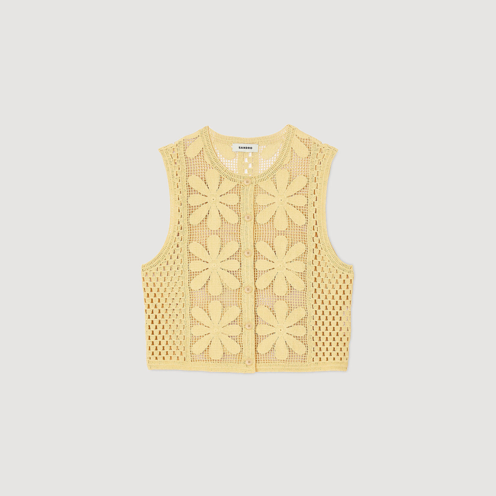 Crochet top | Sandro US | Sandro-Paris US