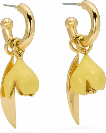 golden bloom flower drop earrings | Nordstrom