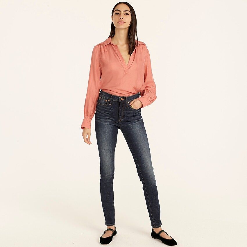 9" high-rise toothpick jean in Blue Harbor washItem BA583 
 Reviews
 
 
 
 
 
4 Reviews 
 
 |
 
 ... | J.Crew US