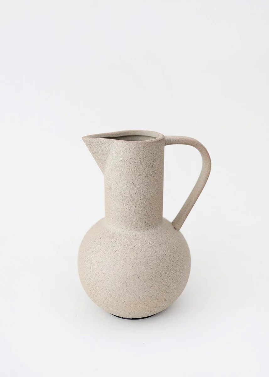 Afloral Ceramic Floral Pitcher - 7.5 | Afloral (US)