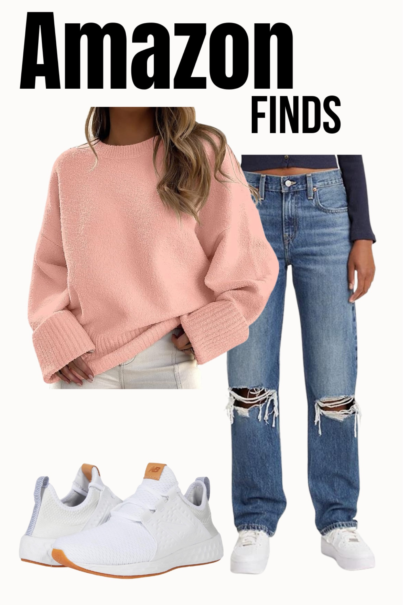Amazon valentines outfit, women’s style, women’s outfit, valentines, pink, jeans, sneakers, sweater 

#LTKMostLoved #LTKstyletip #LTKfindsunder100