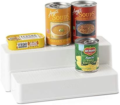 YouCopia Can ShelfSteps Organizer, 2 Shelf, White | Amazon (US)