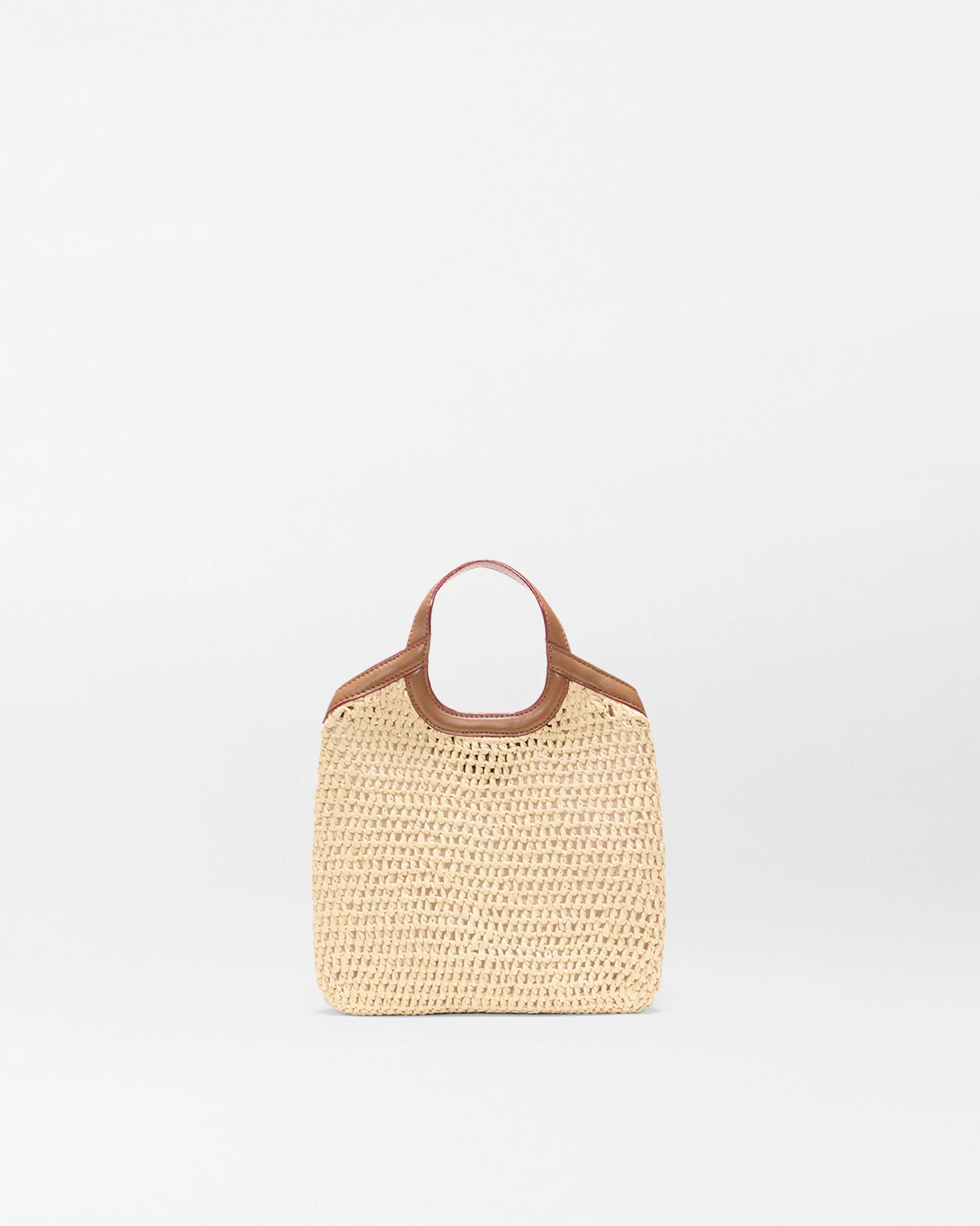 MZ Wallace Camel Mini Crochet Georgica Tote – Tote | MZ Wallace | MZ Wallace