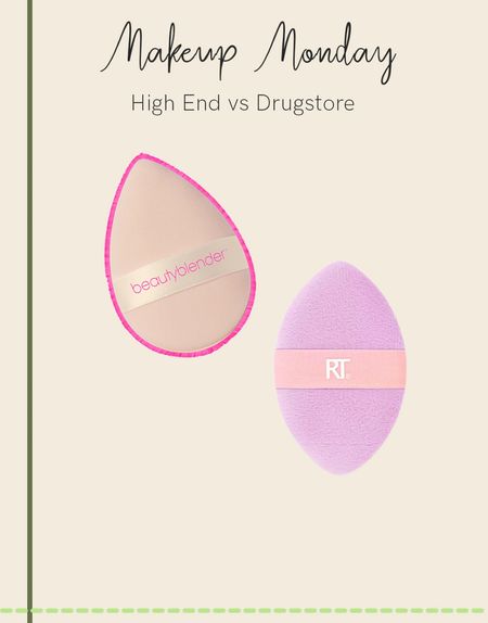 Makeup monday 
High end vs drugstore powder puff 
Beauty blender 
Real techniques 

#LTKfindsunder50 #LTKbeauty #LTKSeasonal
