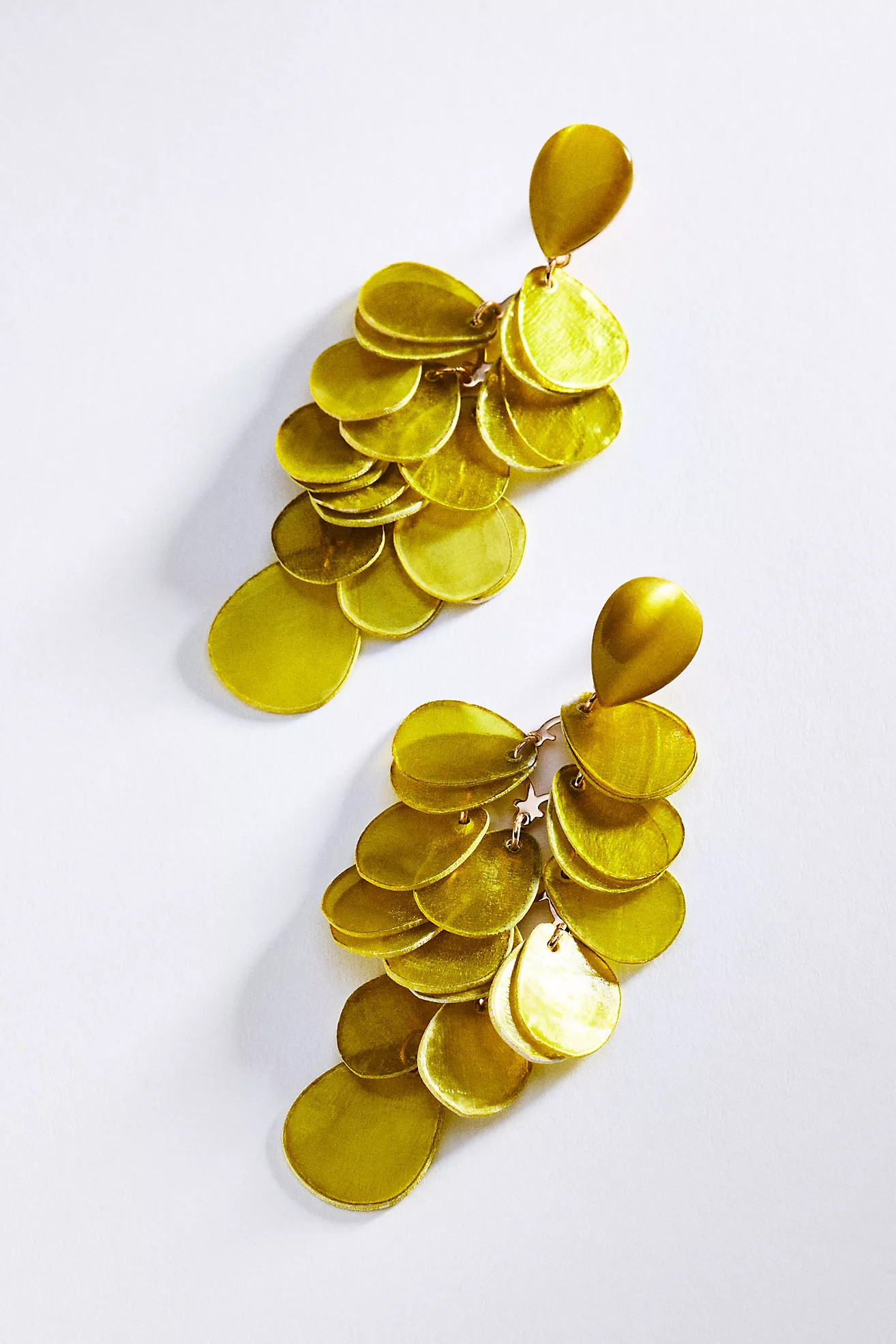 Paillette Cluster Drop Earrings | Anthropologie (US)