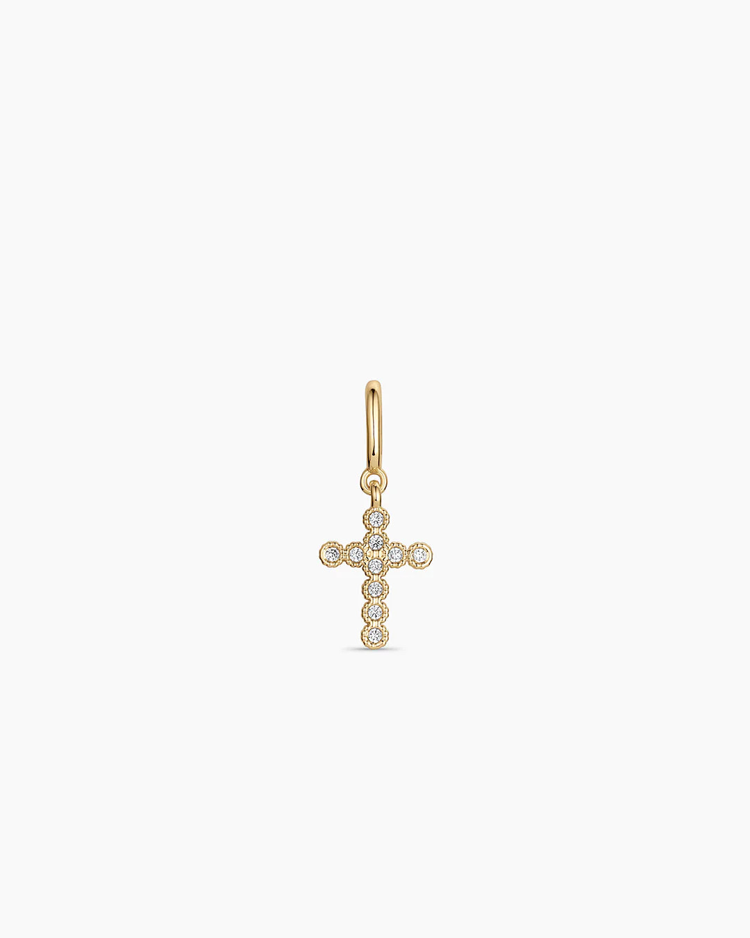 Shimmer Cross Parker Charm | gorjana