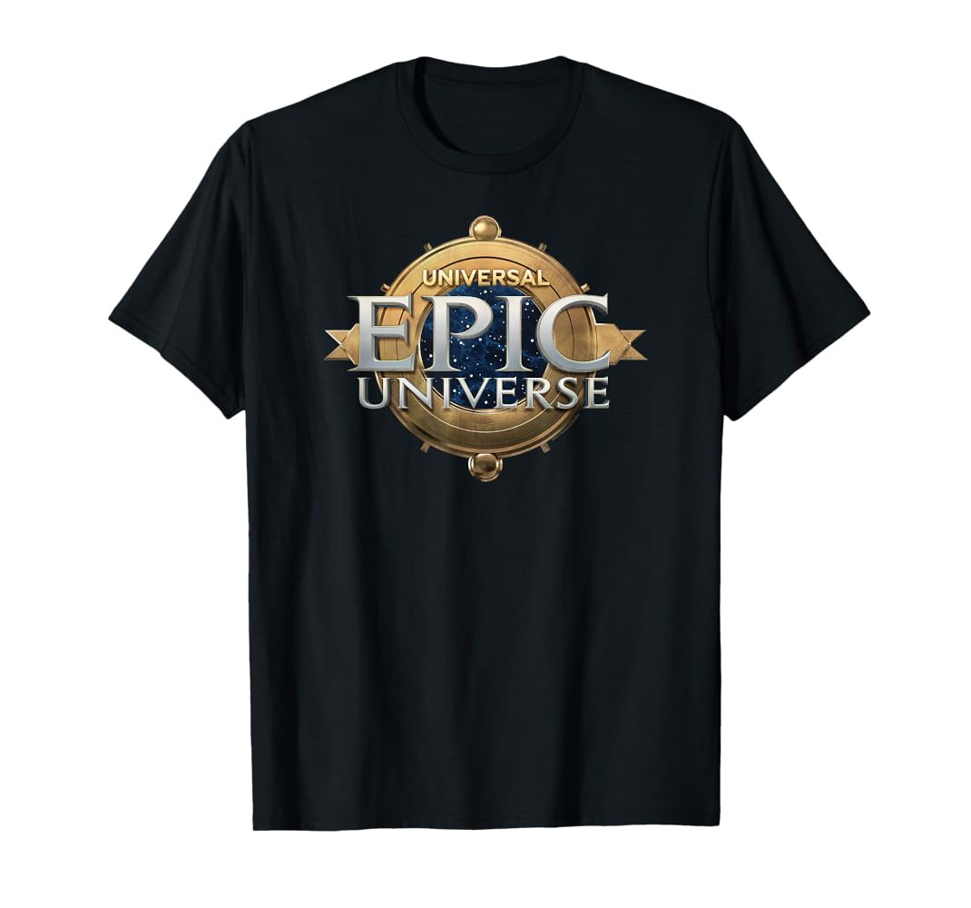 Universal Epic Universe Logo T-Shirt | Amazon (US)
