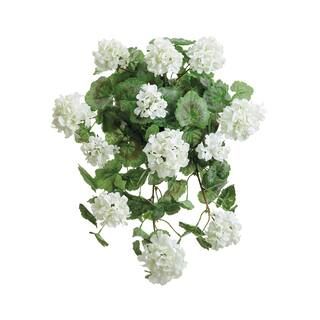 White Geranium Hanging Bush | Michaels Stores
