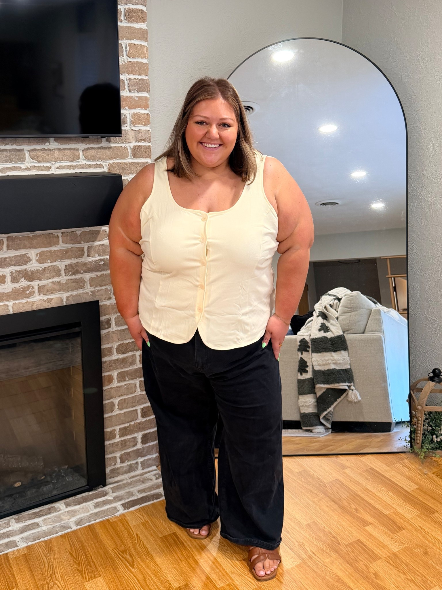 buttery yellow is my favorite color this spring! this plus size outfit is from @Torrid, @Target and Old Navy!

Top - 4X
Jeans - 26
Sandals - 10W

#LTKPlusSize #LTKWorkwear #LTKootd
