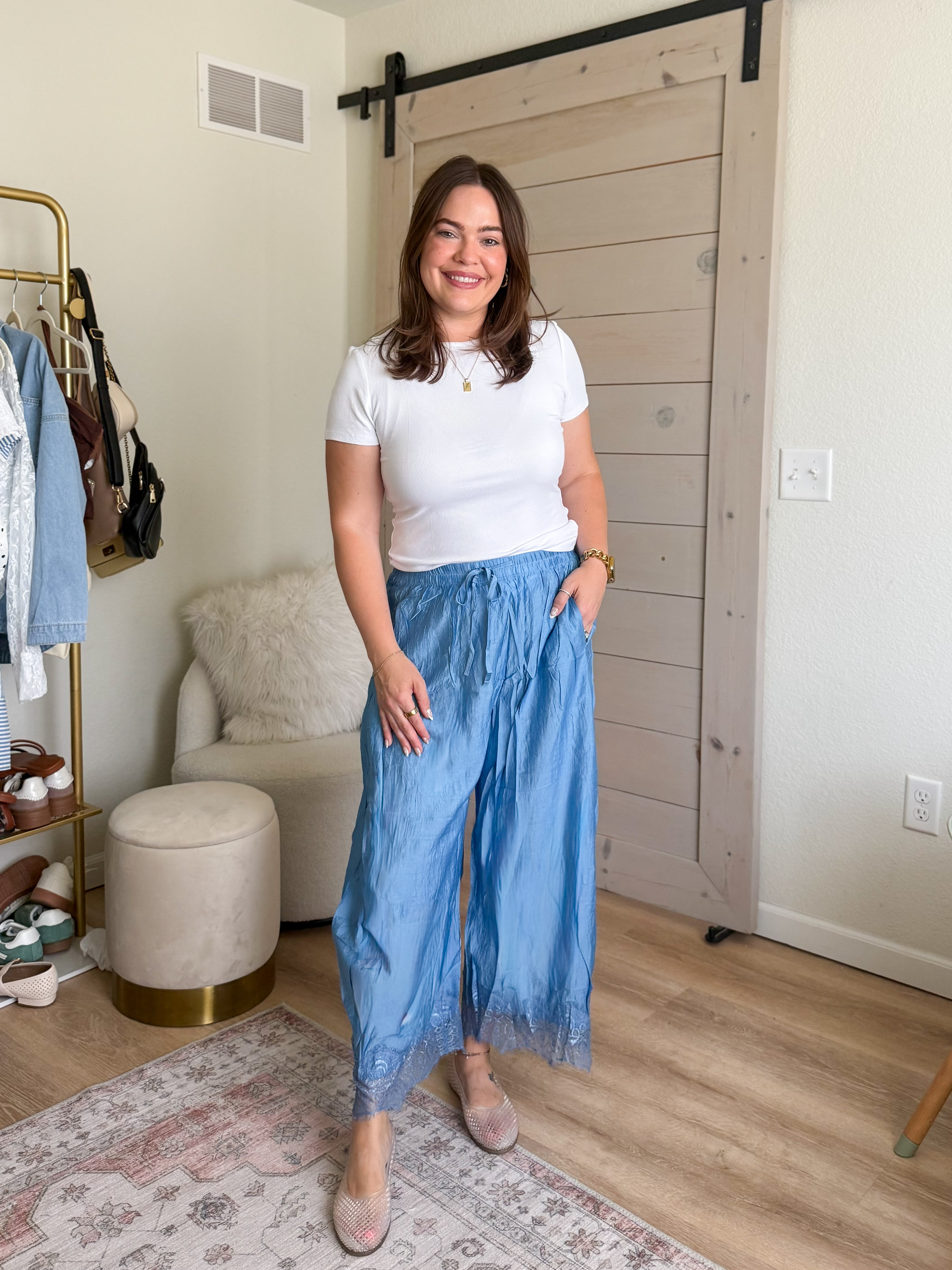 Comfortable and stylish lounge pants for summer! Size large in all #summerstyle #amazonfinds
 

 #LTKootd #LTKSeasonal #LTKMidsize