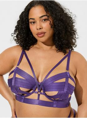 Cut Out Strappy Longline Bra | Torrid (US & Canada)