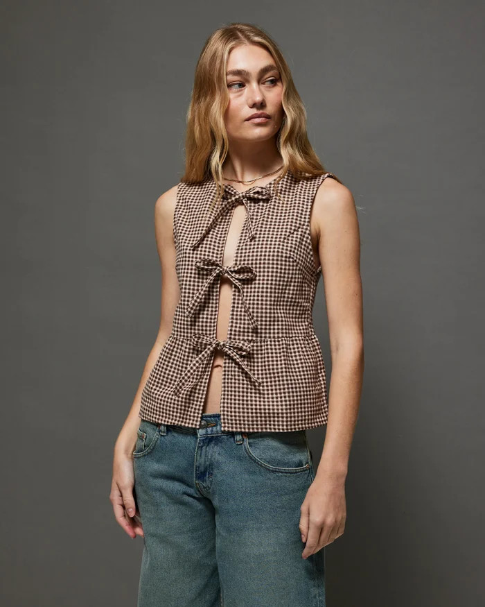 Kayvata Top Mini Gingham | Platypus Shoes (Australia)