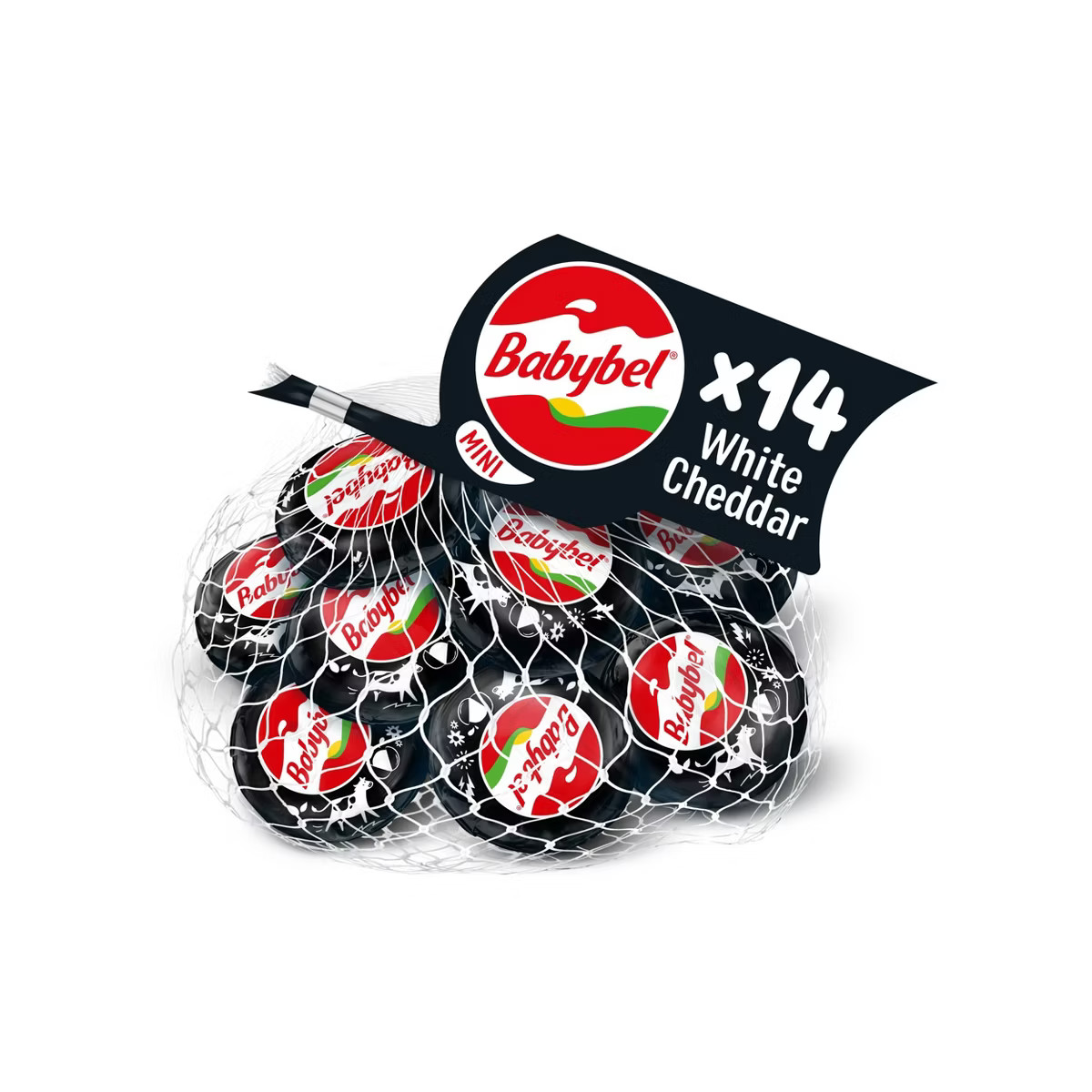 Mini Babybel White Cheddar Cheese - 14ct/10.5oz | Target
