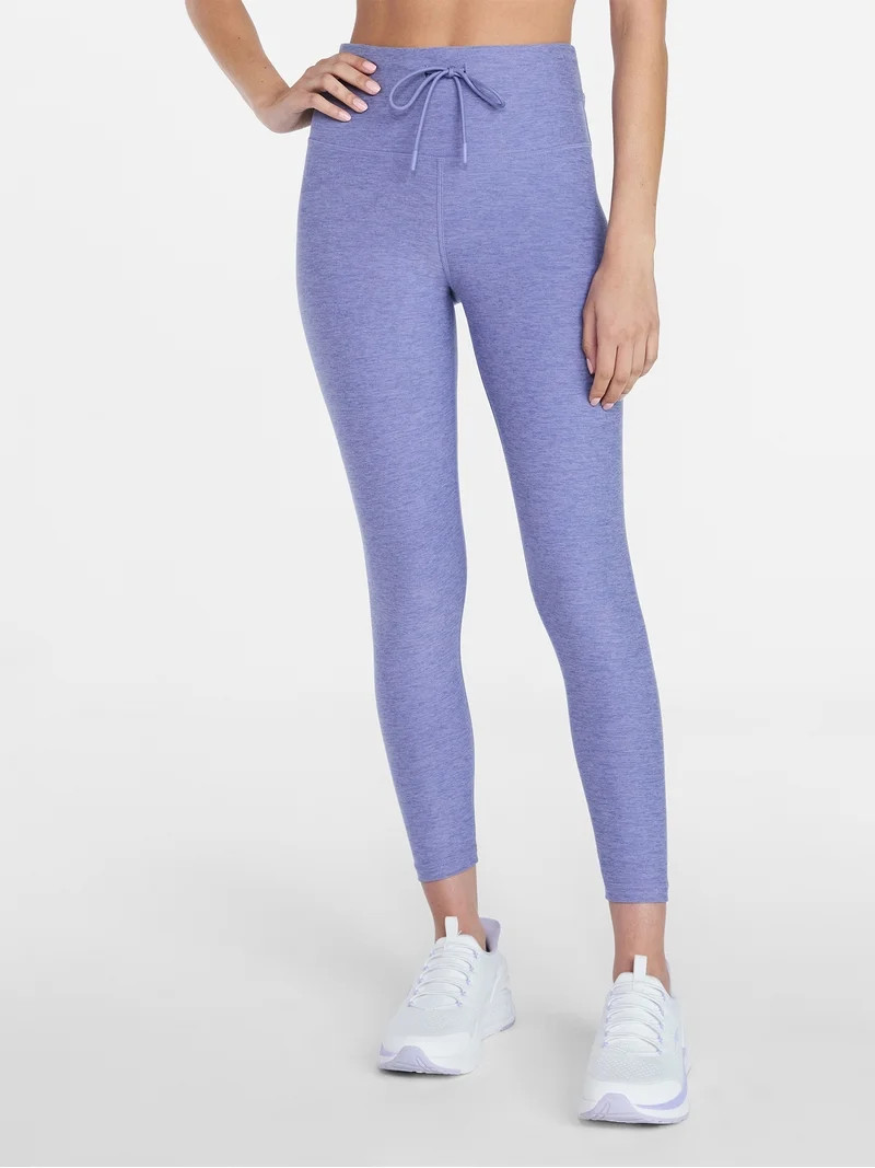 Athletic Works Women's ButterCore Compression Leggings with Drawstring, 7/8 Length, Sizes XS-XXXL | Walmart (US)