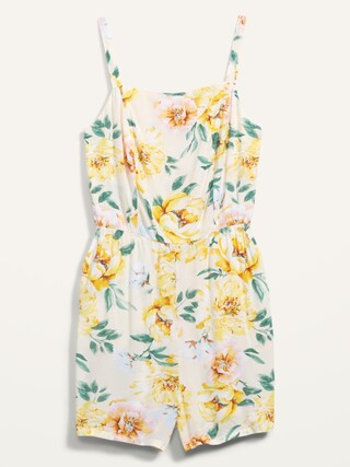 Soft-Woven Cami Romper for Women -- 3.5-inch inseam | Old Navy (US)