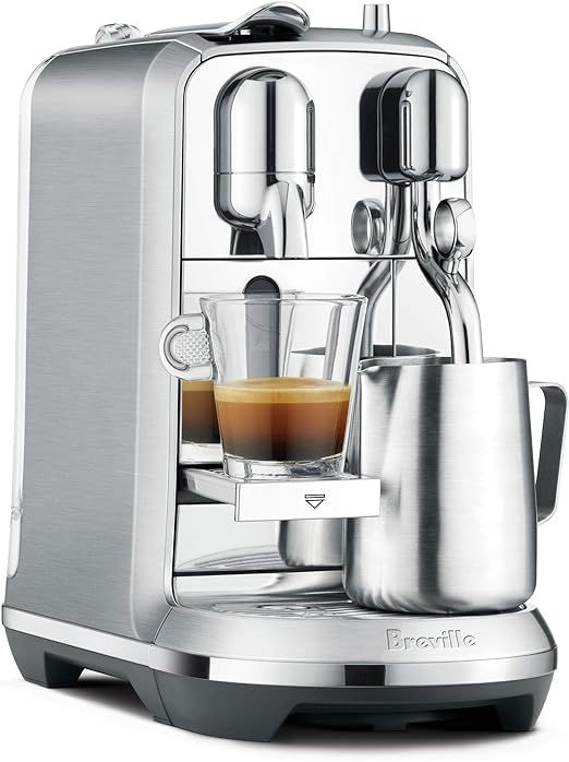 Nespresso BNE800BSS Creatista Plus Espresso Machine by Breville, Brushed Stainless Steel | Amazon (US)
