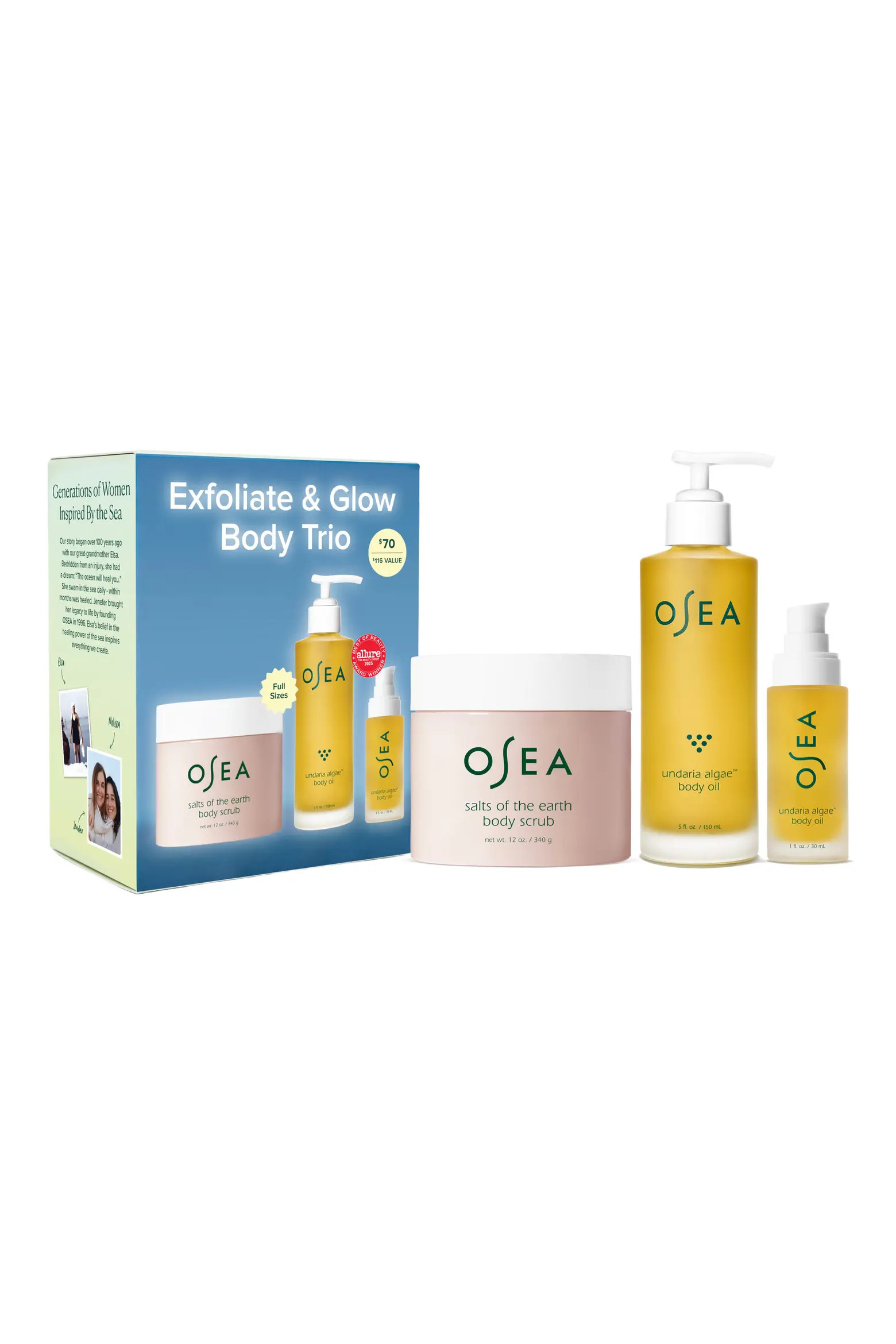 Exfoliate & Glow Body Trio $116 Value | Nordstrom | Nordstrom