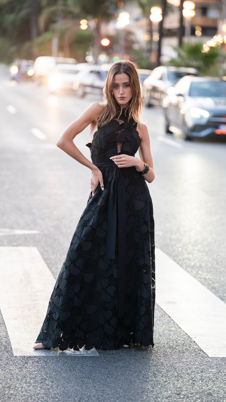Riviera black-tie energy.
Elie Saab lace gown, gold accents, arcade lines.
Captured by @dan_daniel_photography_ 

.

.

.

.

.

.

.

.

.

.

.

#SoSostyles #EveningStyle #LaceDress #ElieSaab #blackhown #fashionphotography #modeling