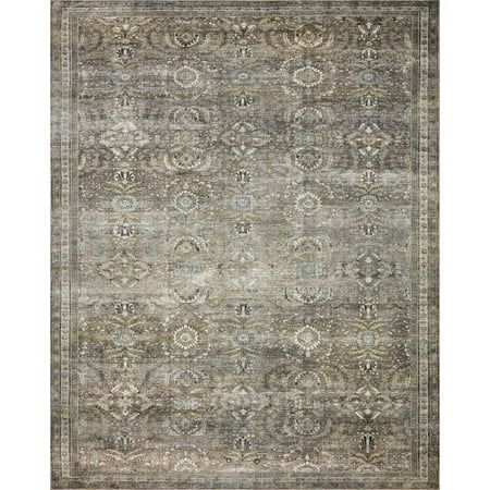 Loloi II Layla LAY-13 Printed Antique / Moss Oriental Area Rug 5 -0 x 7 -6 | Walmart (US)