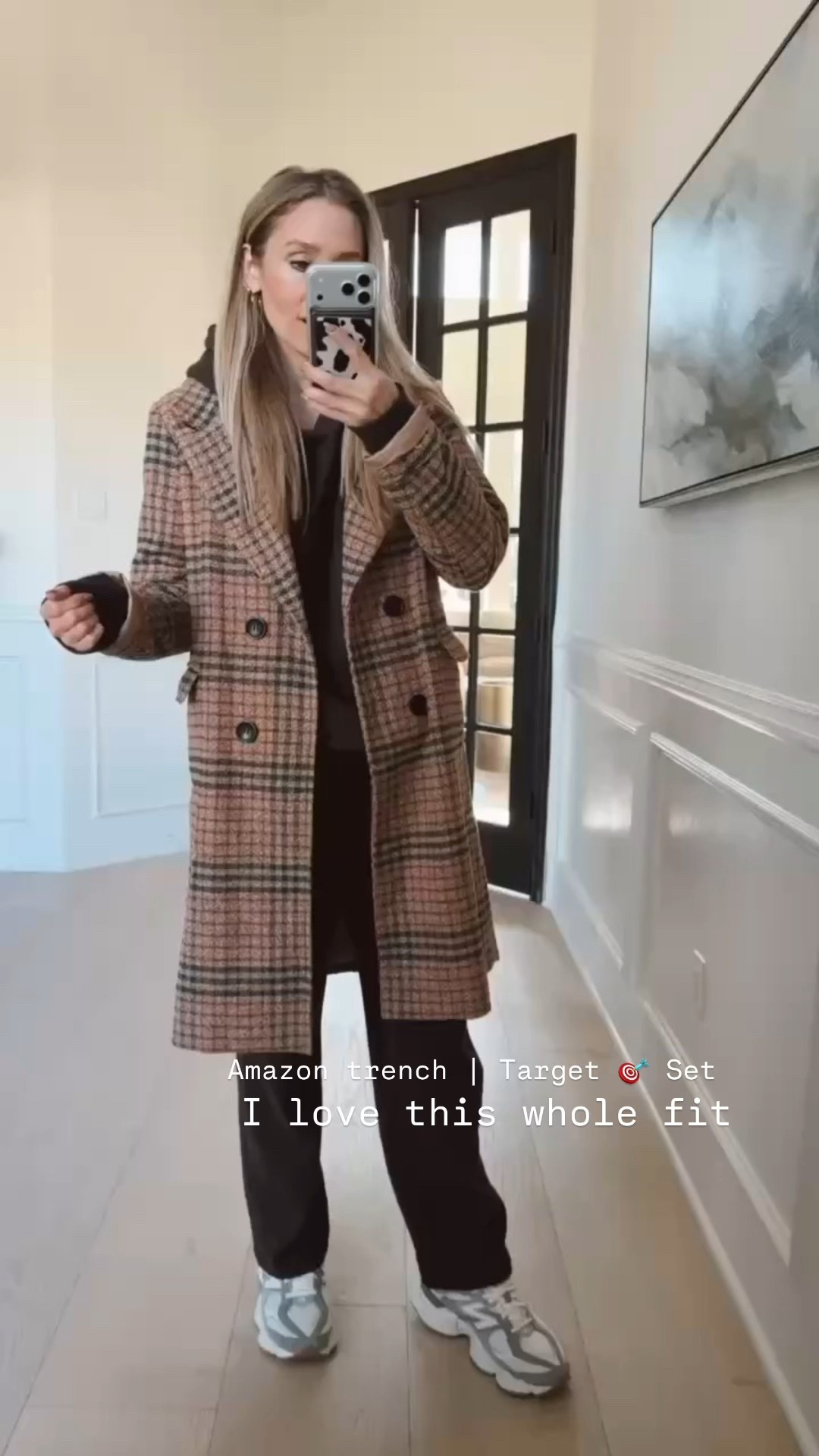 Abercrombie Inspired matching set 
And an Amazon trench looking V high end ✨🔗 
Wearing size s / my tts 

#LTKdayinmylife #LTKgrwm #LTKootd