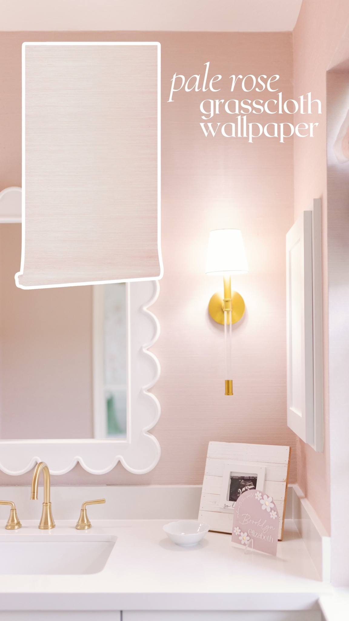 Sharing Brooklyn’s nursery at our new home! Love the way her room came out! We used Sherwin Williams Pure White on the walls, Nestig Flora wallpaper, and Pale Rose grass cloth wallpaper in her bathroom. 

Nursery, baby girl room, baby girl, home decor, baby room, new home, home update, remodel 

#LTKHome #LTKFamily #LTKBaby