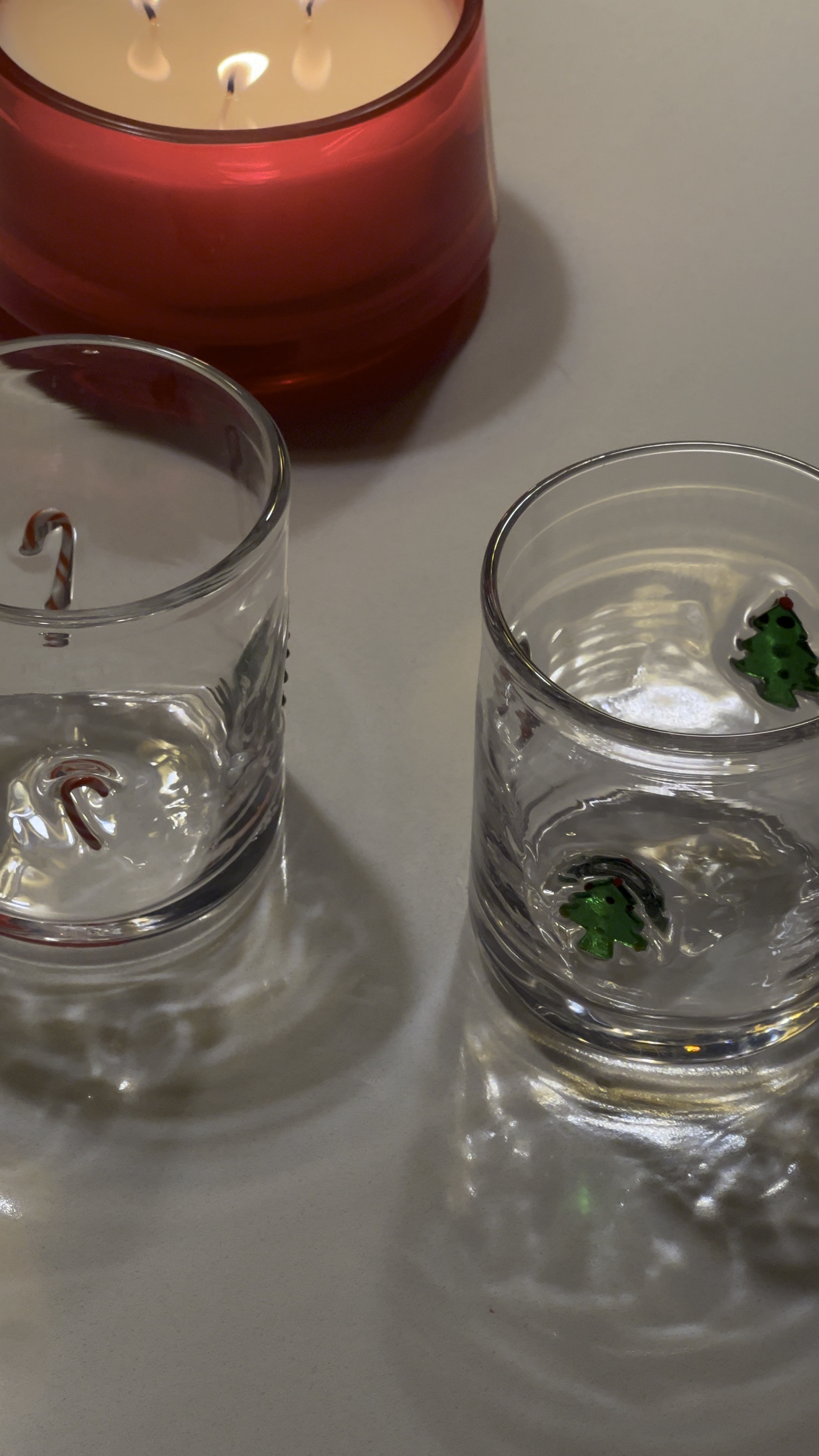 Christmas glassware #christmasdecor 

#LTKHoliday