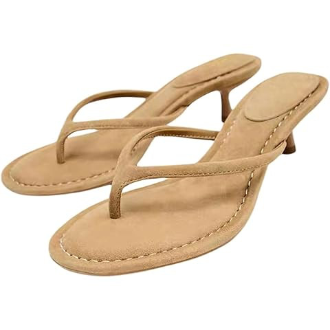 Amazon.com | Project Cloud 100% Genuine Leather Kitten Heels for Women Footwear - Memory Foam Fas... | Amazon (US)