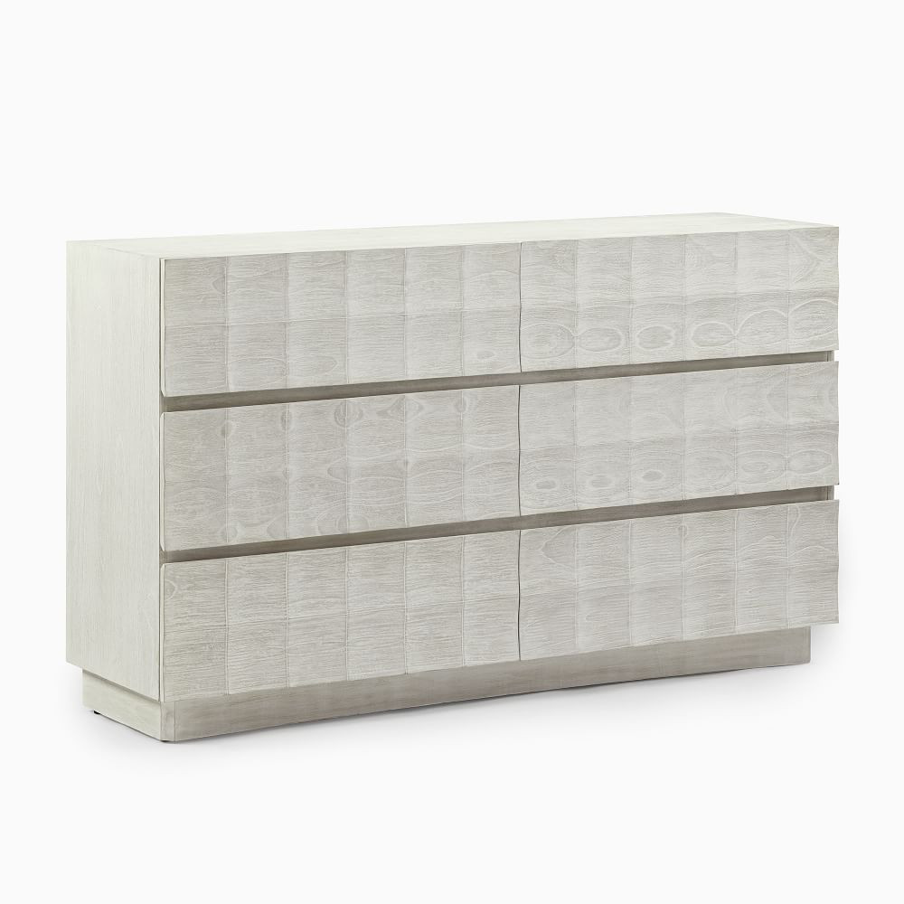 Luisa (60&amp;quot;) Storage 6-Drawer Dresser, Winter Wood | West Elm (US)