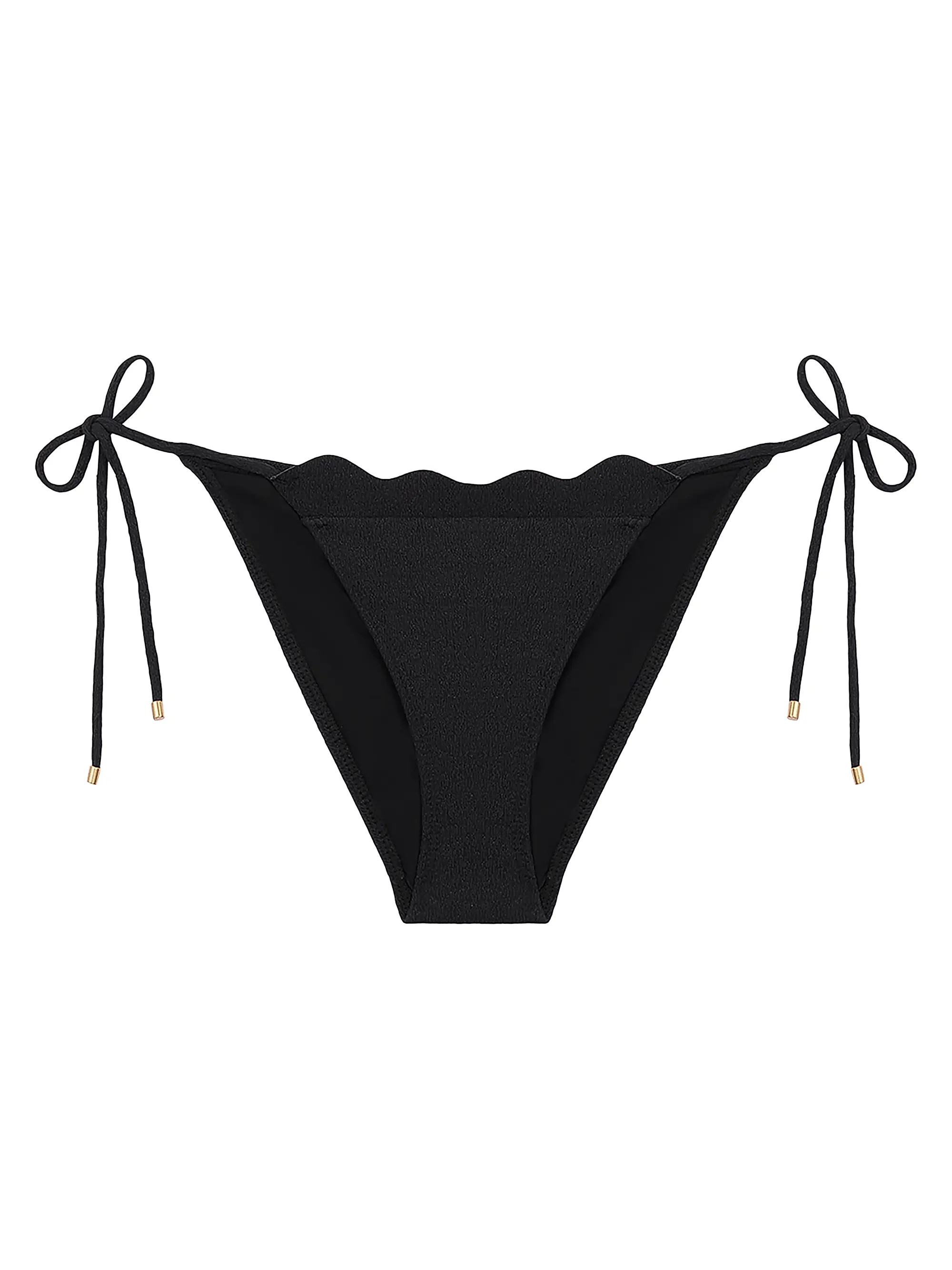 Shop ViX by Paula Hermanny Firenze Lou Tie Bikini Bottom | Saks Fifth Avenue | Saks Fifth Avenue