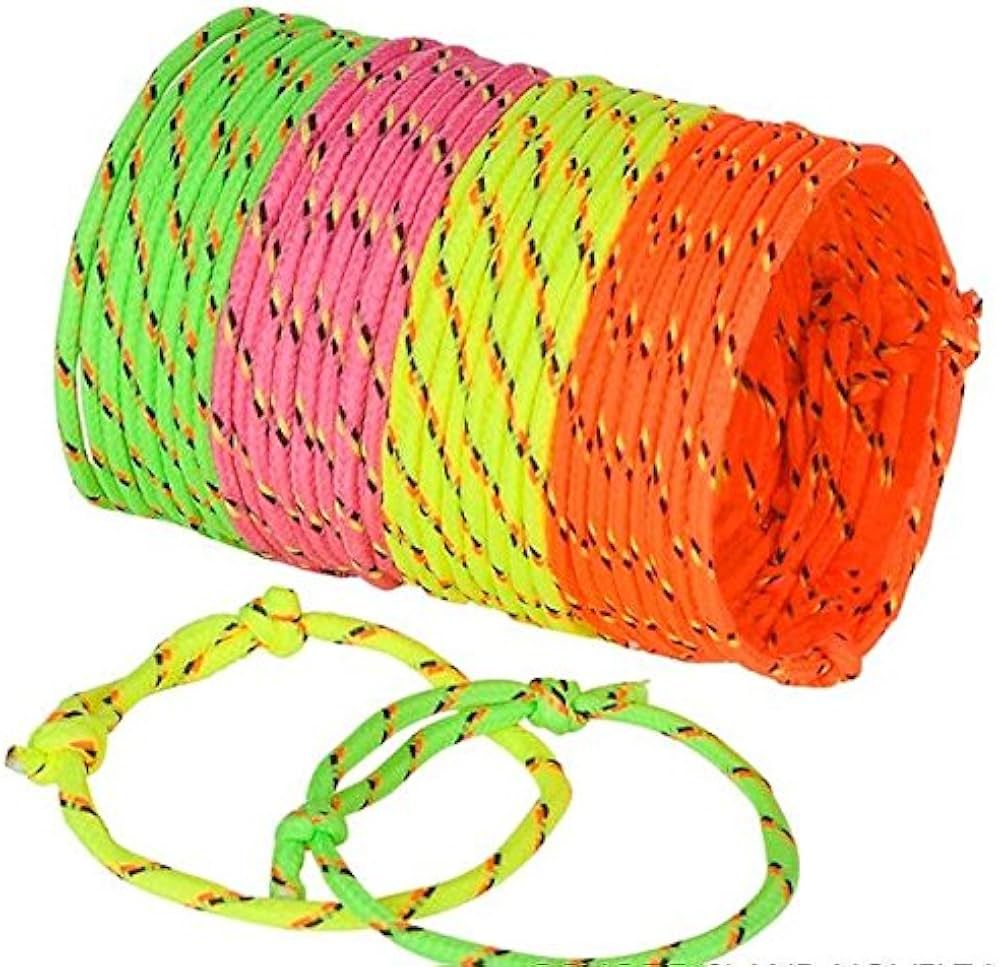 Best Friends Forever! Neon Rope Woven Friendship Bracelets Adjustable, 144 Bracelets in 4 Assorte... | Amazon (US)