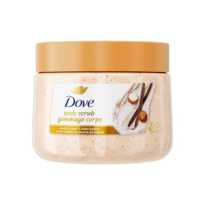 Dove Beauty Exfoliating Body Scrub - Vanilla Sugar & Shea Butter - 15oz | Target