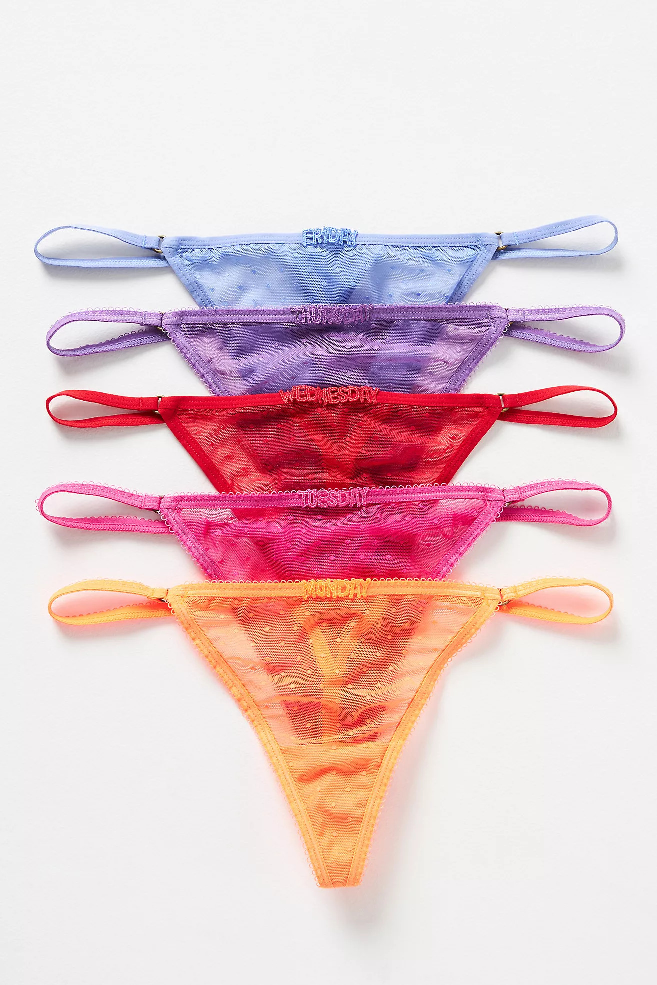 Love Stories Carole Weekday Thong Set | Anthropologie (US)