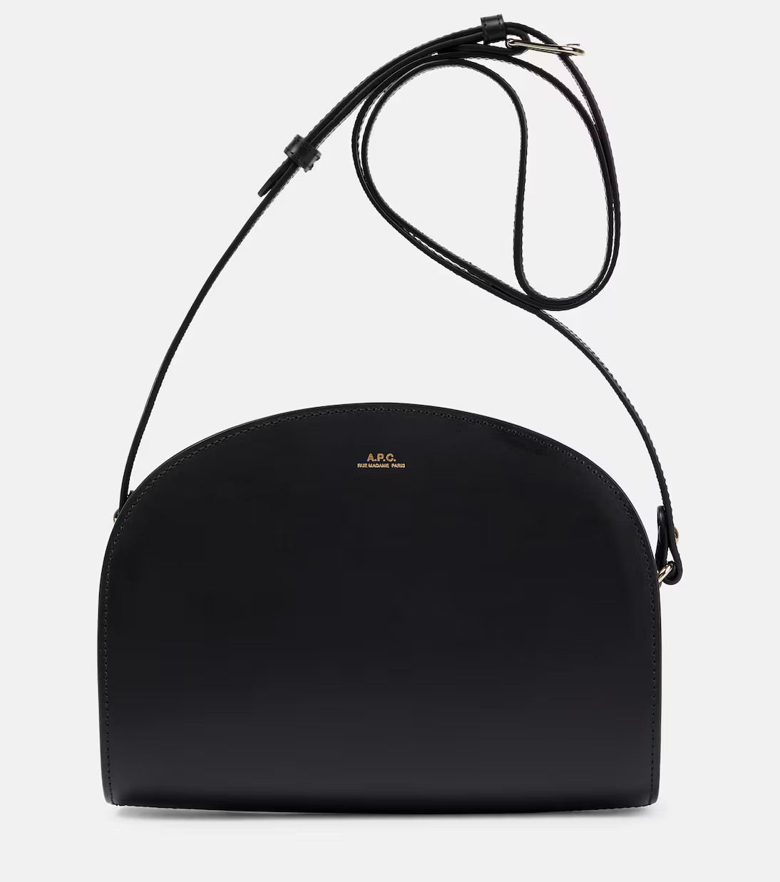 Demi-Lune leather shoulder bag | Mytheresa (UK)