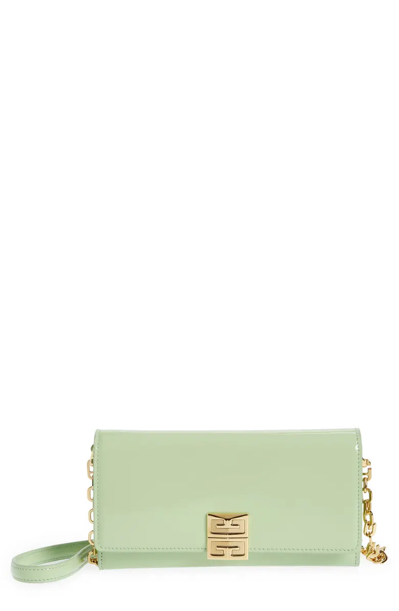 Givenchy 4G Calfskin Leather Wallet on a Chain | Nordstrom | Nordstrom