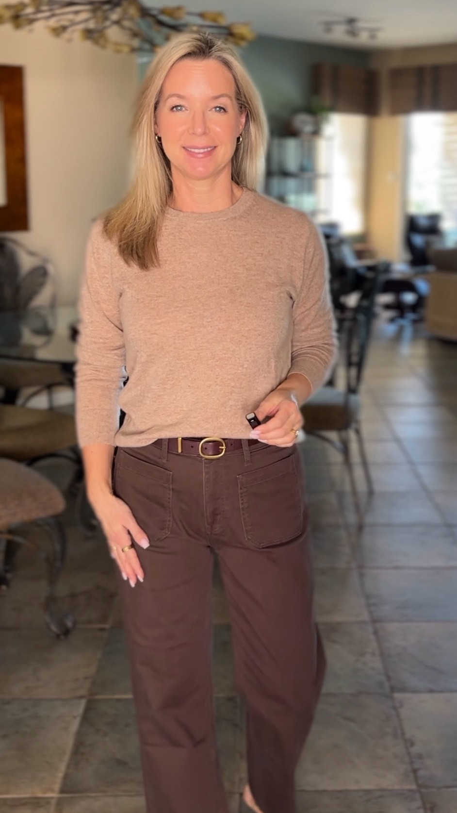 My first Oder from quince included a tan cashmere sweater and chocolate patch pocket jeans 

They now ship to Canada! 

#LTKgrwm #LTKPetite #LTKOver40