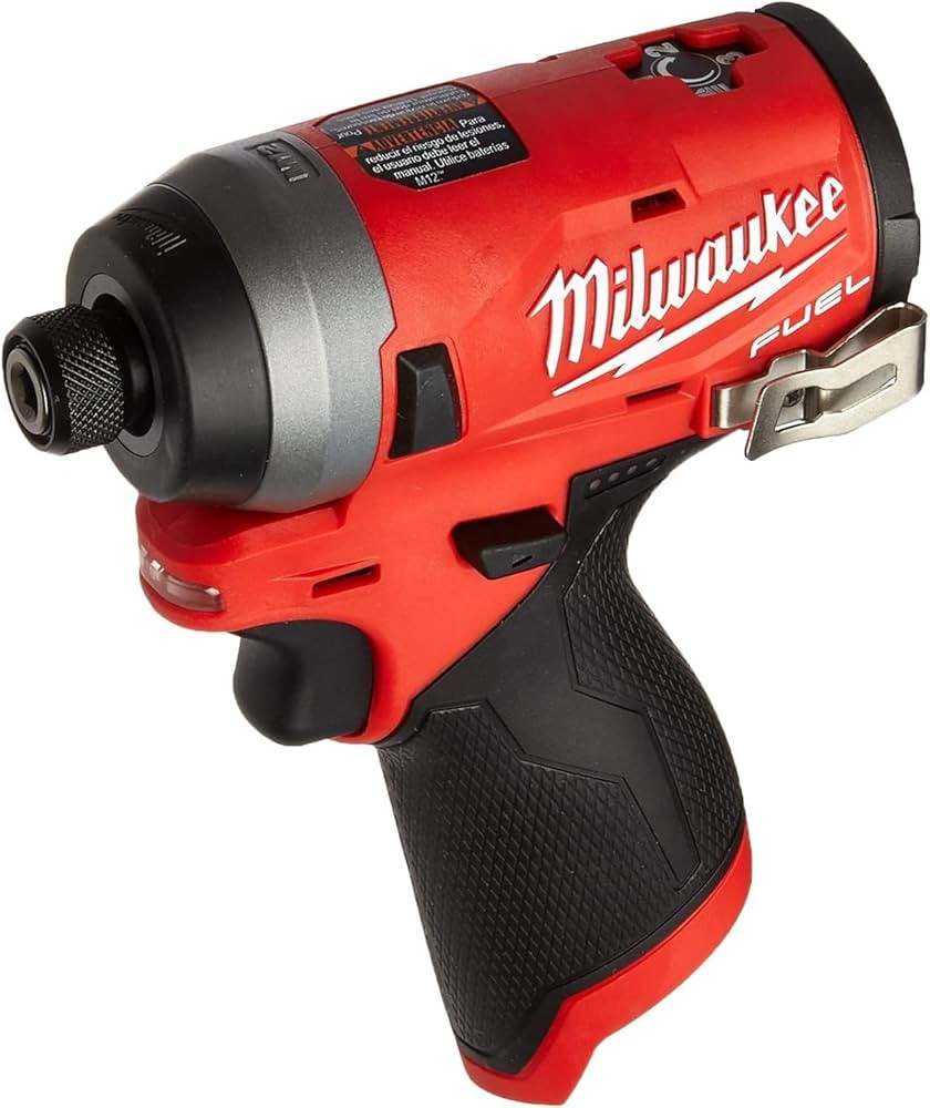 Milwaukee Electric Tools MLW2553-20 M12 Fuel 1/4" Hex Impact Driver (Bare) | Amazon (US)