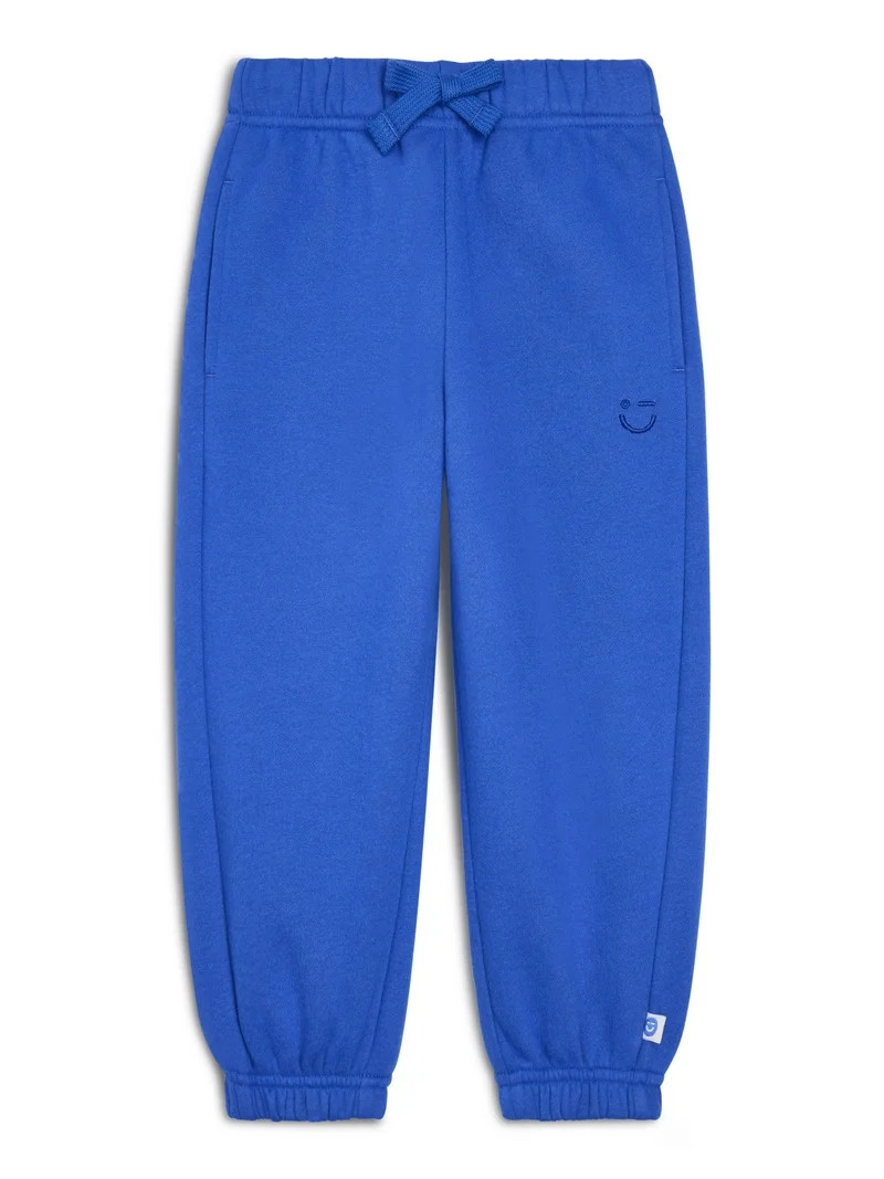 Color Mix by Garanimals Toddler Butter Fleece Jogger, Sizes 2T-5T - Walmart.com | Walmart (US)