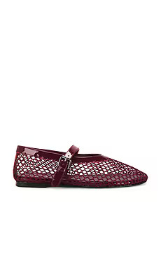 RAYE Noam Flat in Burgundy from Revolve.com | Revolve Clothing (Global)