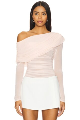 Lovers and Friends Kylee Top in Blush from Revolve.com | Revolve Clothing (Global)