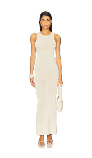 ASTA RESORT Natalia Dress in Ivory. - size XS | Revolve Clothing (Global)