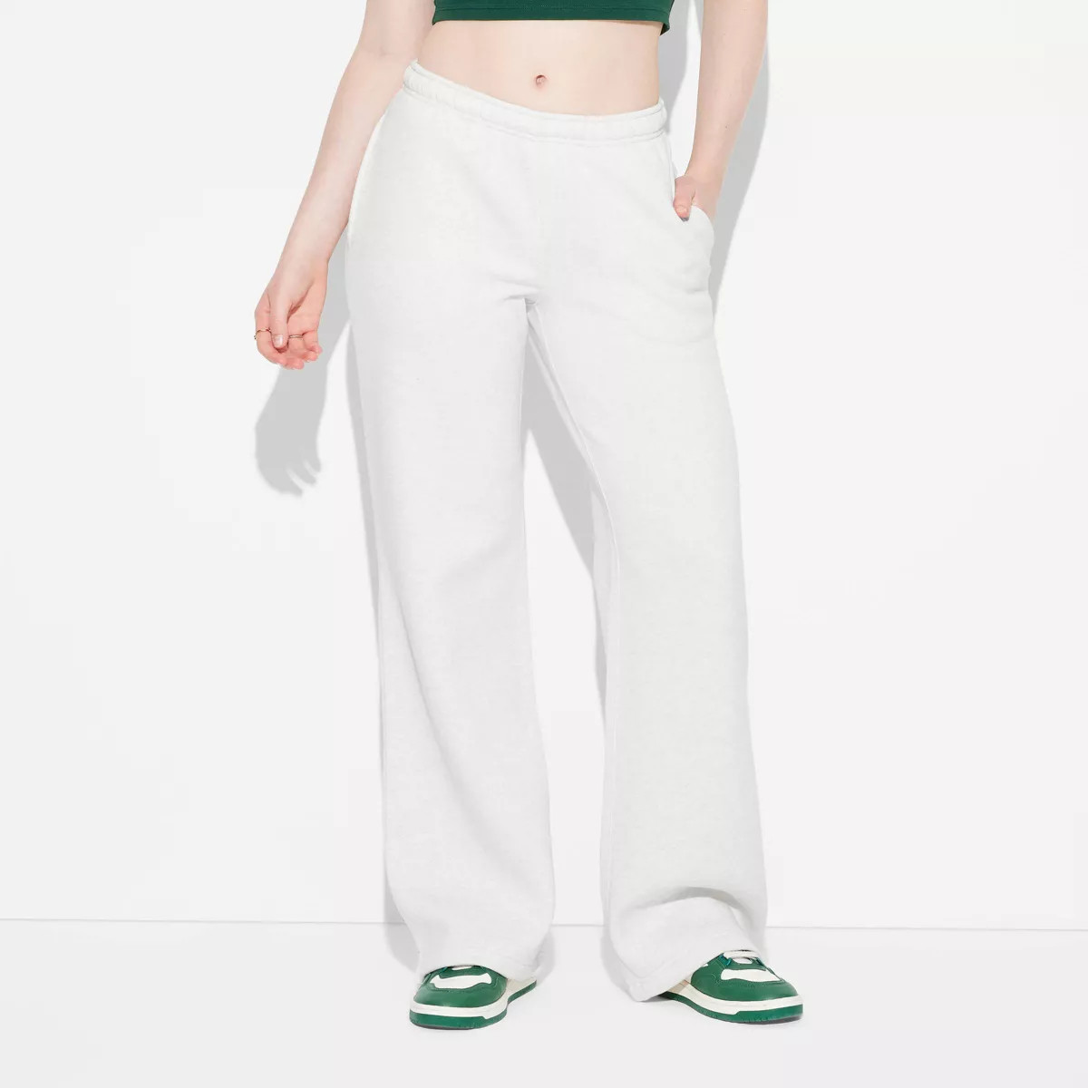 Women's High-Rise Wide Leg Sweatpants - Wild Fable™ | Target