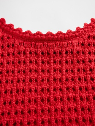 100% Cotton Crochet Tank Top | Gap (US)
