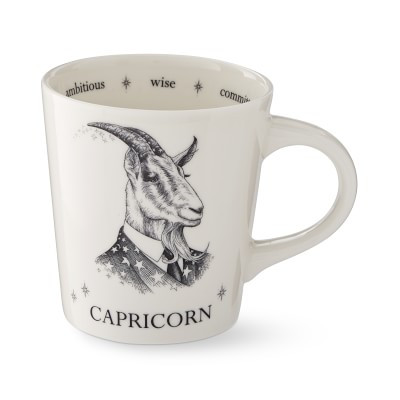 Rory Dobner Zodiac Mug, Capricorn | Williams Sonoma | Williams-Sonoma