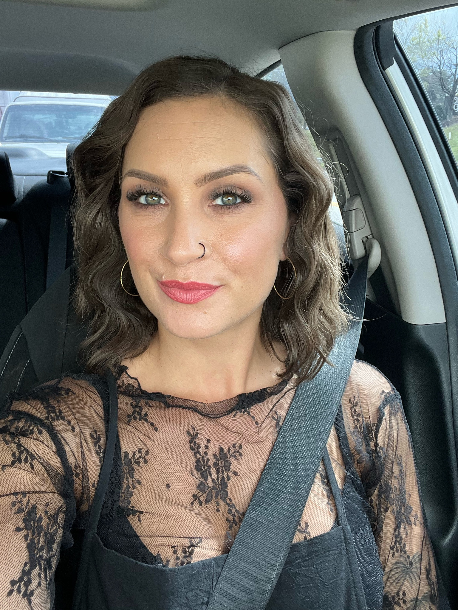 Wanted to be extra glowy today so I did a dewy blush and a highlighter as well. Blush is liquid in the shade pink and highlighter is powder and old but linked similar. Lashes are Blinkifly  

#LTKbeauty #LTKfindsunder50 #LTKSeasonal