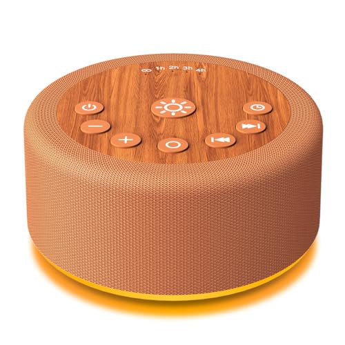 Sleep Sound Machine White Noise Machine with 30 Non Looping Sounds 12 Night light Colors with 5 Timers 36 Adjustable Volume Memory Function Brown Noise Machine for Baby kid Adult & Home Nursery Travel | Amazon (US)