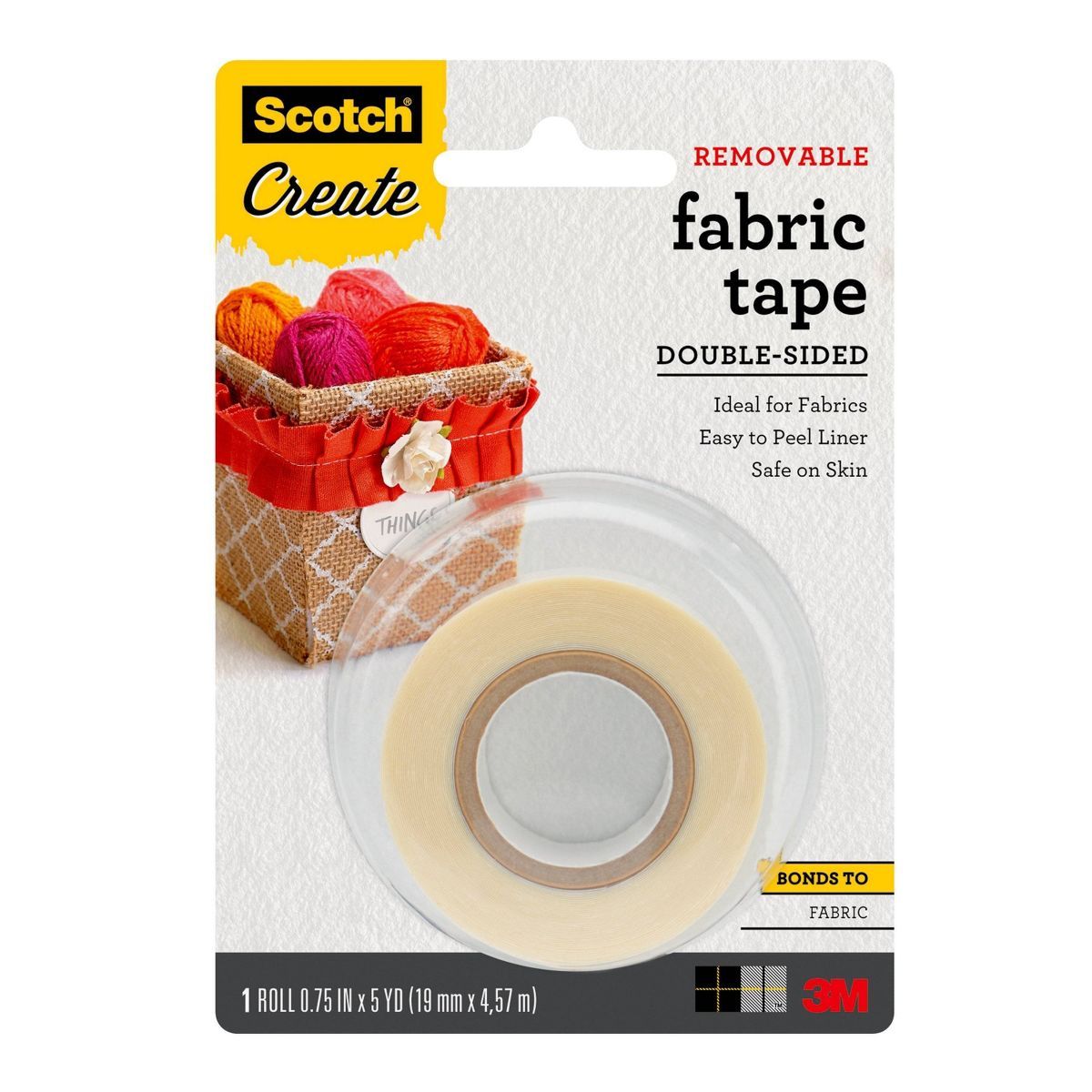 Scotch Create Removable Double-Sided Fabric Tape | Target