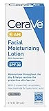 CeraVe Facial Moisturizing Lotion AM SPF 30 | 3 Ounce | Daily Face Moisturizer with SPF | Fragrance  | Amazon (US)