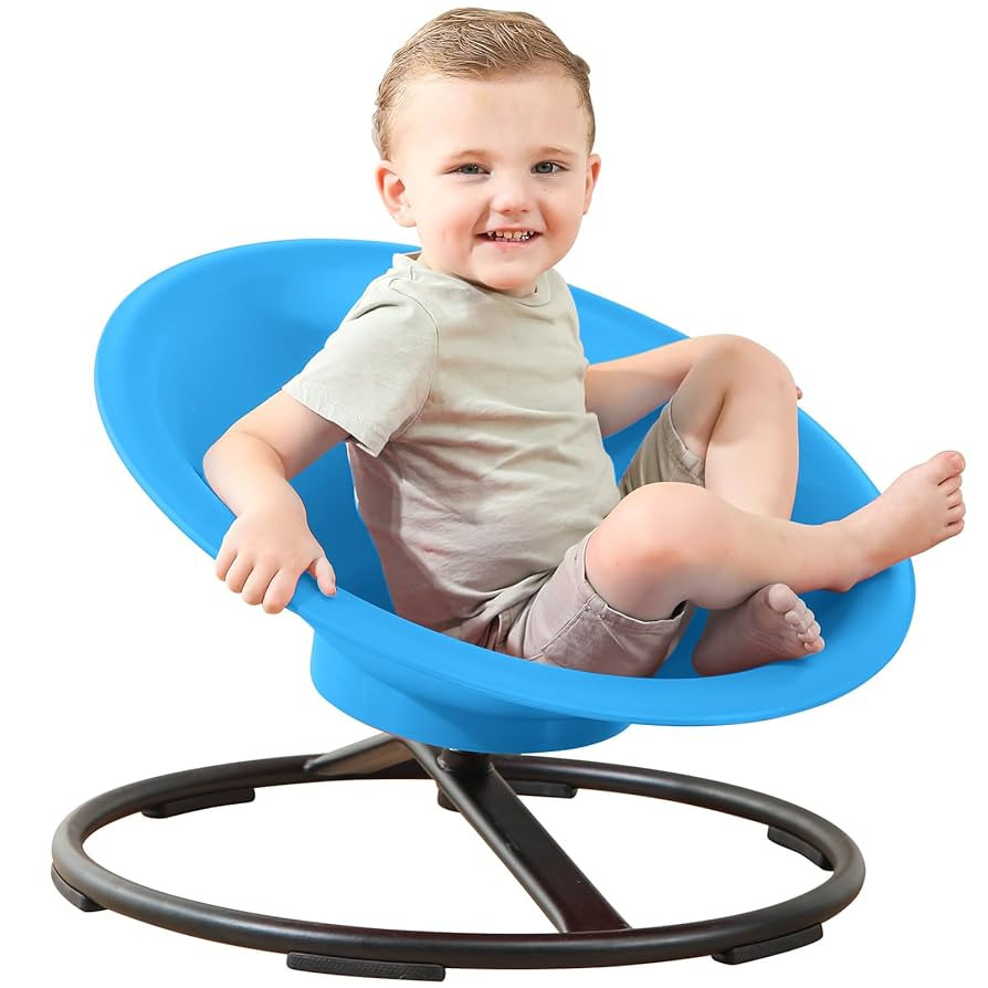 Spinning Chair for Autistic Kids, Sit and Spin Autism Toys for Age 3+, Sensory Swivel Chair Enhan... | Amazon (US)
