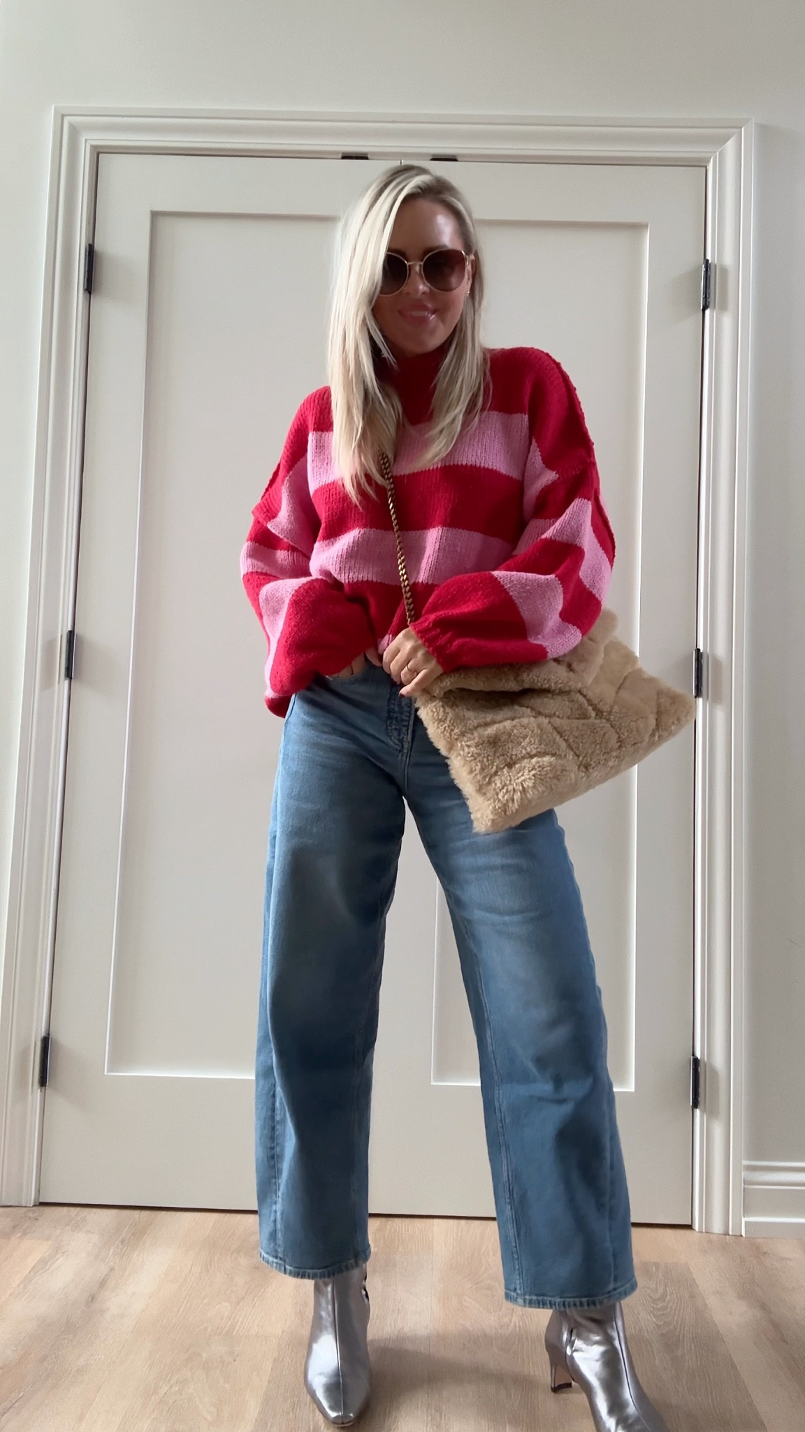 Got stopped every single place I went today and I’m not kidding about my sweater and shoes!🎁❤️💕Wearing smalls! Get the jeans ladies! So good on! They added a zipper fly! Use: LILLIEXSPANX on the jeans!🔥

#LTKootd #LTKSeasonal #LTKFindsUnder50